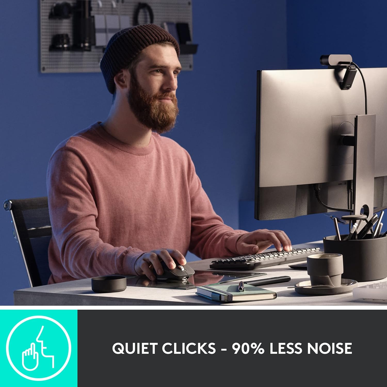  Logitech MX Master 3S - Wireless Performance Mouse